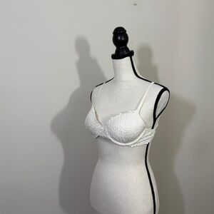 Aerie White Underwire Bra Intimates & Sleepwear  sz 34 C